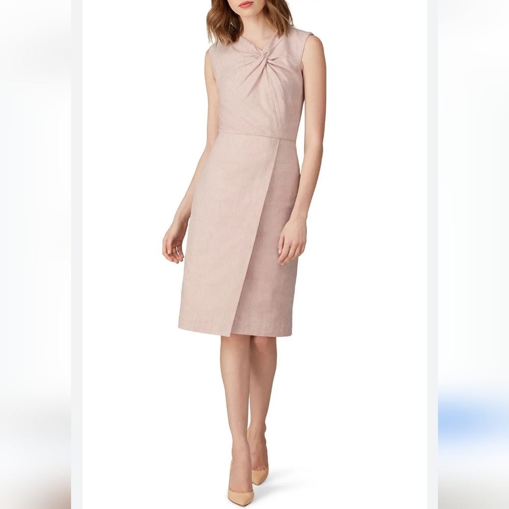 Rebecca Taylor Blush Sleeveless Midi Dress